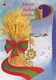 Straw Lance At Christmas - Tarja Kaukua-Senne - Red Cross 2001 - Suomi Finland - Postage Paid - Red Cross