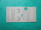 ANCIEN TICKET Métropolitain Métro " U U " PARIS - 2° Classe - Station ETOILE - TBE - Mondo