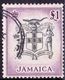 JAMAICA 1956 QEII 1 Pound Black & Purple SG174 FU - Jamaica (...-1961)