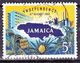 JAMAICA 1962 QEII 5/- Multicoloured Independence SG196 FU - Jamaica (...-1961)