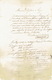 Lettre 16/10/1853 + Manuscrit "avec 21frs" Envoyée Par Le Messager PAQUAY De VIELSALM à LIEGE- Signé LAMBERTY à VIELSALM - Autres & Non Classés