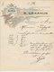 Factuur Bruxelles / Brussel 1903 - S. Lazarus - Fabrique Robes & Manteaux Blouses Et Jupons - Bird Of Prey - 1900 – 1949