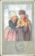 CPA SIGNED ILLUSTRATIONS, KARL FEIERTAG- CHILDRENS IN DUTCH COSTUMES - Feiertag, Karl