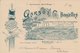 Factuur / Brief  Bruxelles / Brussel 1894 - Garso & Cie. - Typo Et Lithographiques - 1800 – 1899