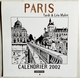 Calendrier JACQUES TARDI PARIS 2002 - Autres & Non Classés