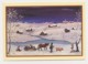 AJ98 Reproduction Of A Painting By Sibyl, Winter Landscape - Paintings