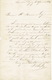 Précurseur Lettre Du 20/1/1847 Envoyée Par Porteur D'Yvoz à LIEGE - Signé J. CRESPIN - 1830-1849 (Independent Belgium)