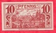 Allemagne 1 Notgeld De 10 Pfenning  Stadt Einlösbar UNC  N °3008 - Collections