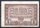 Afrique Occidentale Française Billet De 1 Franc 1944 - Autres - Afrique