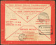 Lettre Aérogrammes. 1er Courrier Postal Aérien Latécoère Toulouse Buenos-Aires 2 Mars 1928. Enveloppe Afft 191 + 196(6)  - Eerste Vluchten