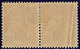 * Surcharge Renversée. No 2, Paire. - TB (N°et Cote Maury) - War Stamps