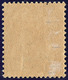 * No 3 (40c Mercure, Mi. # 3), Adhérences Au Verso. - TB (tirage 180, Cote Mi.: 1300€) - Guerre (timbres De)