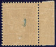* No 9 (1,20f Pétain, Mi. # 9), Adhérences Au Verso. - TB (tirage 180, Cote Mi.: 1300€) - Guerre (timbres De)