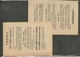 Lettre GUERRE 1939-1945. Lot. Trentaine De Tracts Français, Anglais, US, Etc., + Diverses Cartes D'alimentation Et Qqs D - WW II