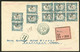 Lettre No 56 (10), Sur Enveloppe Recommandée De Djibouti 7 Nov 1903 Pour L'Allemagne. - TB - Other & Unclassified
