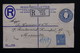 MALTE - Entier Postal + Complément En Recommandé De Valletta Pour La France En 1933 - L 20883 - Malte