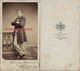 CDV Second Empire  Signée DUMAS- Dédicace-jeune Homme élégant Par Sée Photographe école Polytechnique Paris - Anciennes (Av. 1900)