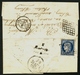 France N° 4a Obl. Grille + Cursive + Dateur A (rare) "29 Mars 1851" - Signé Calves - 1849-1850 Ceres