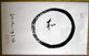 Antique Japanese Hand-painted Hanging Scroll Zen Enso Circle - Art Asiatique