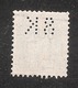 Perfin/perforé/lochung Switzerland No 169 1921-1924 - Hélvetie Assise Avec épée SK  Schweizerische Kreditanstalt - Perforadas