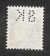 Perfin/perforé/lochung Switzerland No 169 1921-1924 - Hélvetie Assise Avec épée SK  Schweizerische Kreditanstalt - Perforadas