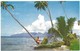 Tahiti Guitariste Tahitienne Sur La Plage - Tahiti