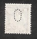 Perfin/perforé/lochung Switzerland No 169 1921-1924 - Hélvetie Assise Avec épée O   Schweizerischer Bankverein - Gezähnt (perforiert)