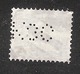 Perfin/perforé/lochung Switzerland No 169 1921-1924 - Hélvetie Assise Avec épée KSC  Abraham, Brauchbar & Cie Zurich - Perforadas