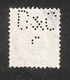 Perfin/perforé/lochung Switzerland No 169 1921-1924 - Hélvetie Assise Avec épée B&C E  Benziger & Co AG, Verlagsanstalt - Perfins