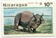 Lote 1617-23, Nicaragua, 1987, Sello, Stamp, 7 V, Animales Prehistoricos. Prehistoric Creatures. Fauna - Nicaragua