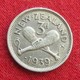 New Zealand 3 Pence 1939 KM# 7 Silver  Nova Zelandia Nuova Zelanda Nouvelle Zelande - New Zealand