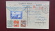 Algerie Carte Expo Aerogramme Officiel De L'EPLAN N° 47 Pour Le Havre Griffe "Mauvais Temps Départ Reporté" - Covers & Documents