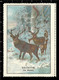 Set Of 6 German Poster Stamp Reklamemarke Vignette Erinnofili Publicité DEER, HIRSCH, CERVO, CERF, Set 1 - Very Rare ! - Erinnophilie
