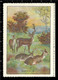 Delcampe - Set Of 6 German Poster Stamp Reklamemarke Vignette Erinnofili Publicité DEER, HIRSCH, CERVO, CERF, Set 1 - Very Rare ! - Erinnophilie