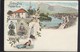 BOSNIA TREBINJE OLD POSTCARD GRUSS LITHO - Bosnie-Herzegovine