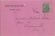 1920 - SEMEUSE PERFORE (PERFIN) GRANDS MOULINS De CORBEIL Sur CARTE => LAQUEUILLE - Storia Postale