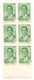 Coin De 6 Timbres Maroc De  1957. N° 378. Portrait Du Prince Héritier. - Maroc (1956-...)