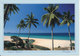 Thailand Postcard Sent To Denmark 3-1-1997 (Karon Beach Puket) 1 Weak Corner - Thaïlande