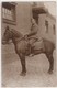 Carte Photo - Militaire Sur Cheval - Autres & Non Classés