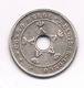 5 CENTIMES 1919  BELGISCH CONGO /0390/ - 1910-1934: Albert I