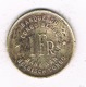 1 FRANC 1946  BELGISCH CONGO /0391/ - 1945-1951: Régence