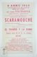 Original 1952 Scaramouche Cinema / Movie Advt Brochure - Stewart Granger,  Eleanor Parker,  Janet Leigh,  Mel Ferrer - Cinema Advertisement