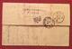 LUCCA 26/3/1868 LETTERA AUTOGRAFA DI CALLISTO FRANCESCONI  PER GENOVA - Poststempel