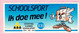 Sticker - SCHOOLSPORT Ik Doe Mee! - Stichting Vlaamse Schoolsport - KB - Stickers