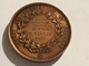 272/ MEDAILLE BRONZE ECOLE DE ST ETIENNE DE DESSIN CLASSE DE PRINCIPE ACADEMIE 2 E PRIX 1870 - Autres & Non Classés