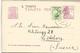 ESPAÑA ENTERO POSTAL II REPUBLICA DE VITORIA A GOTEBORG SUECIA 1933 FRANQUEO ADICIONAL - 1931-....