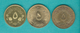 Sudan - 5 Milliemes - AH1403 (1983) - KMs 110.1 & KM110.4; AH1400 (1980) KM54a.3 - Soudan