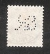 Perfin/perforé/lochung Switzerland No 169 1921-1924 - Hélvetie Assise Avec épée S.R.  Schweizerische Ruckversicherungs - Perforés