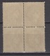 FRANCE 1938 - BLOC DE 4 TP / Y.T. N° 376  - NEUFS** - Neufs