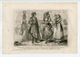 Italy Naples Neapolitan Song Dance Tarantella Fashion Costume Clothing Antique Engraving 1859 - Estampes & Gravures